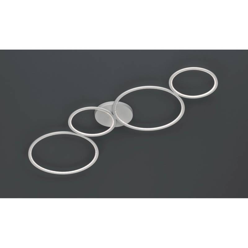 Trio LED-Deckenlampe Rondo Weiß matt 1-flammig 37 W von Trio