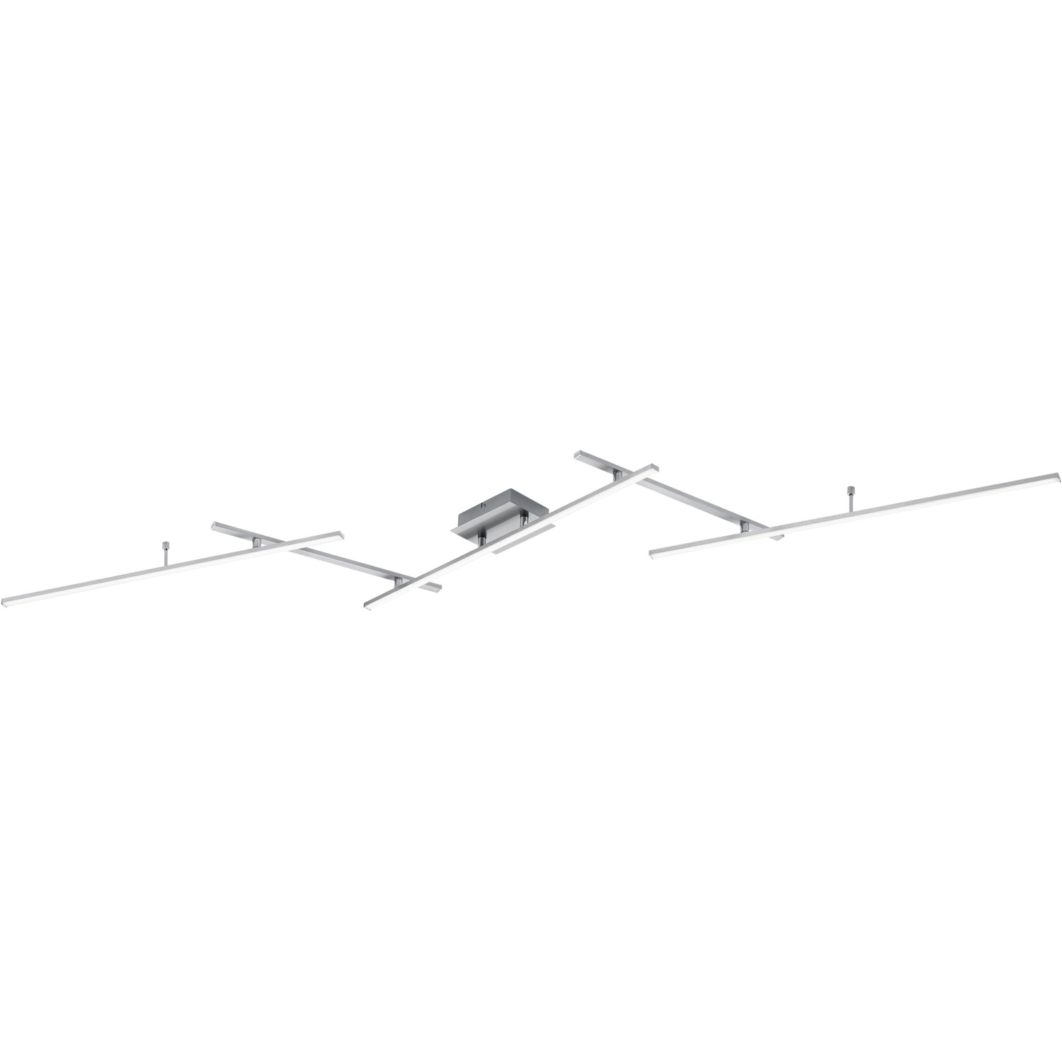 Trio LED-Deckenleuchte Arvin 22W + 8W RGBW Funktion Nickel matt Trio LED-Deckenleuchte Arvin 22W + 8W RGBW Funktion Nickel matt von Trio