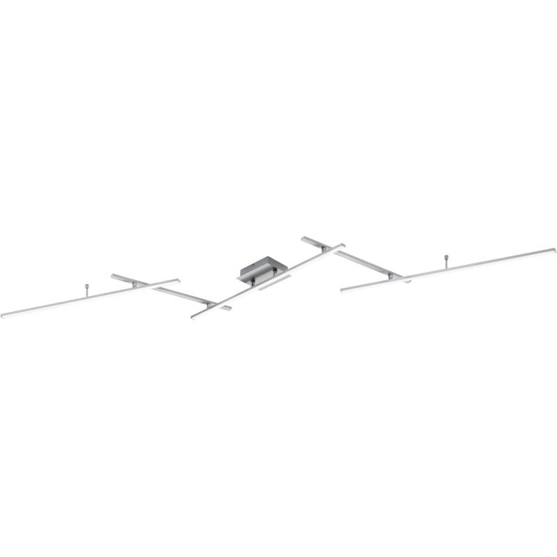 Trio LED-Deckenleuchte Arvin 22W + 8W RGBW Funktion Nickel matt von Trio
