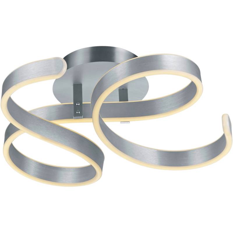 Trio LED Deckenleuchte Francis Aluminium gebürstet 195 mm x 540 mm x 520 mm von Trio