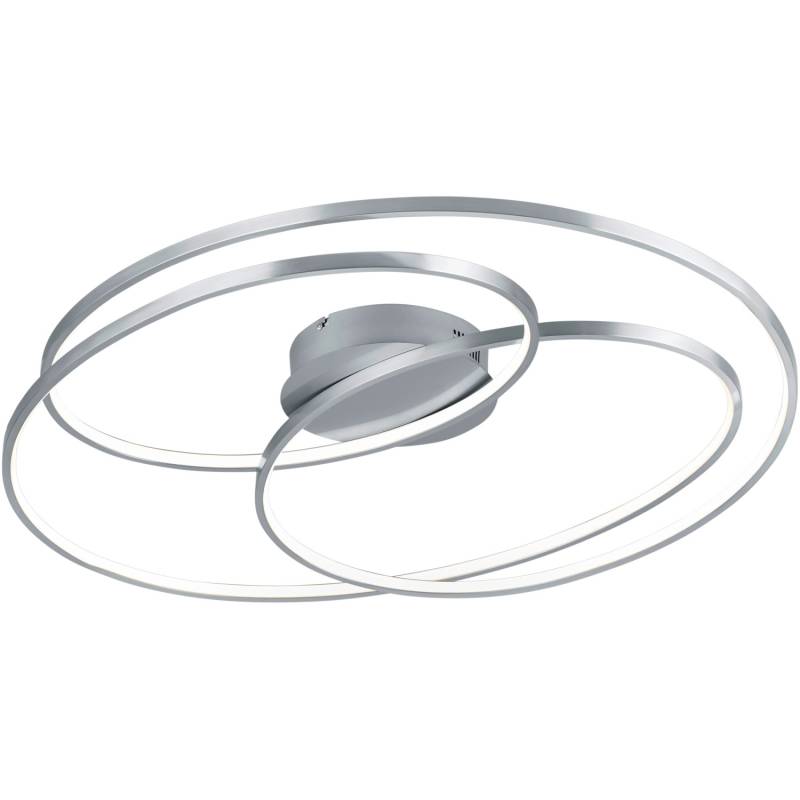 Trio LED Deckenleuchte Gale Nickel matt 145 mm x 800 mm x 650 mm von Trio