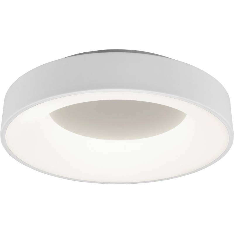 Trio LED Deckenleuchte Girona Weiß matt 110 mm x 450 mm x 450 mm von Trio