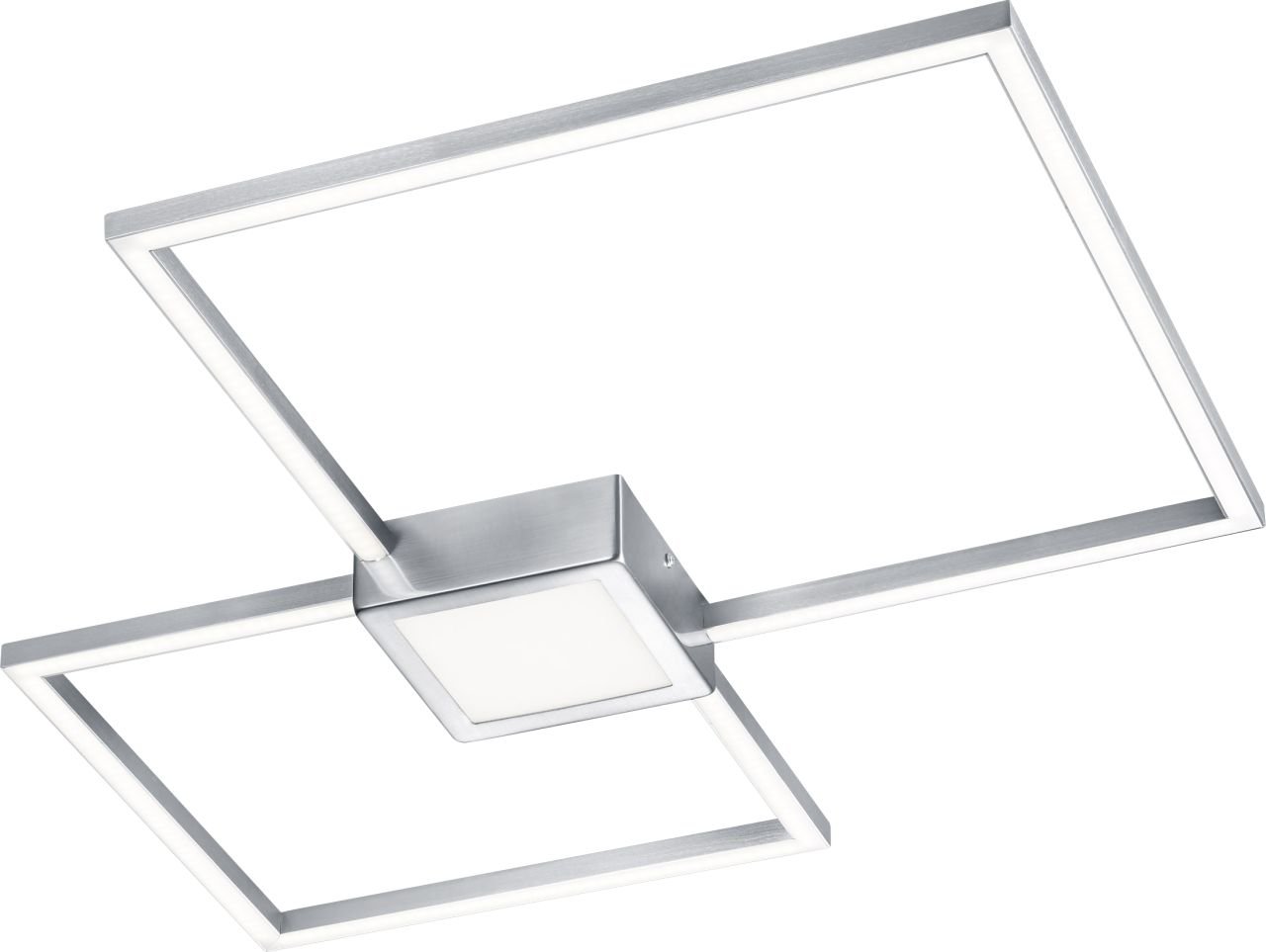 Trio LED-Deckenleuchte Hydra Nickel matt Trio LED-Deckenleuchte Hydra Nickel matt von Trio