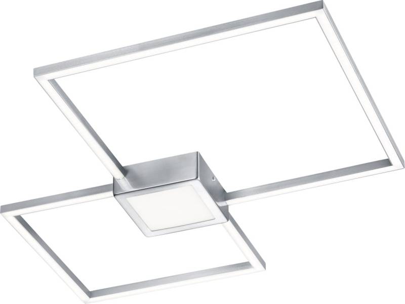 Trio LED-Deckenleuchte Hydra Nickel matt von Trio
