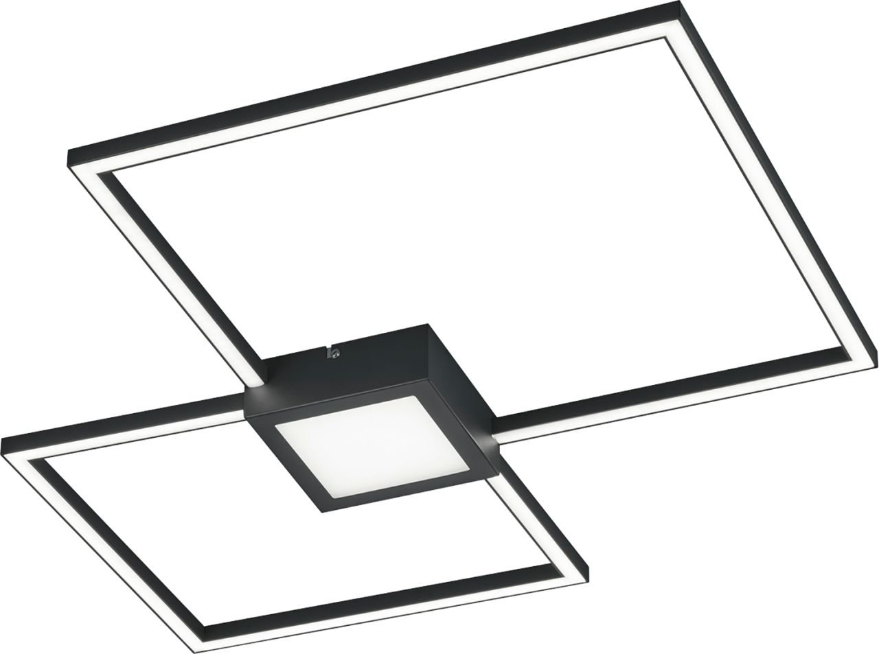 Trio LED-Deckenleuchte Hydra anthrazit von Trio