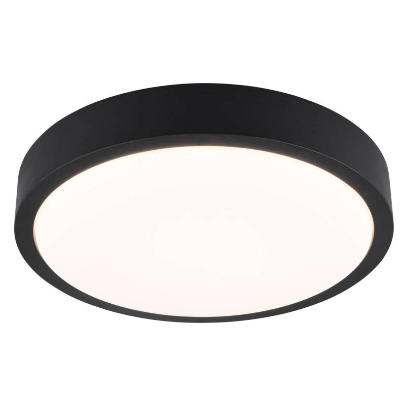 Trio LED Deckenleuchte Iseo 7 cm x 40 cm x 40 cm Schwarz von Trio