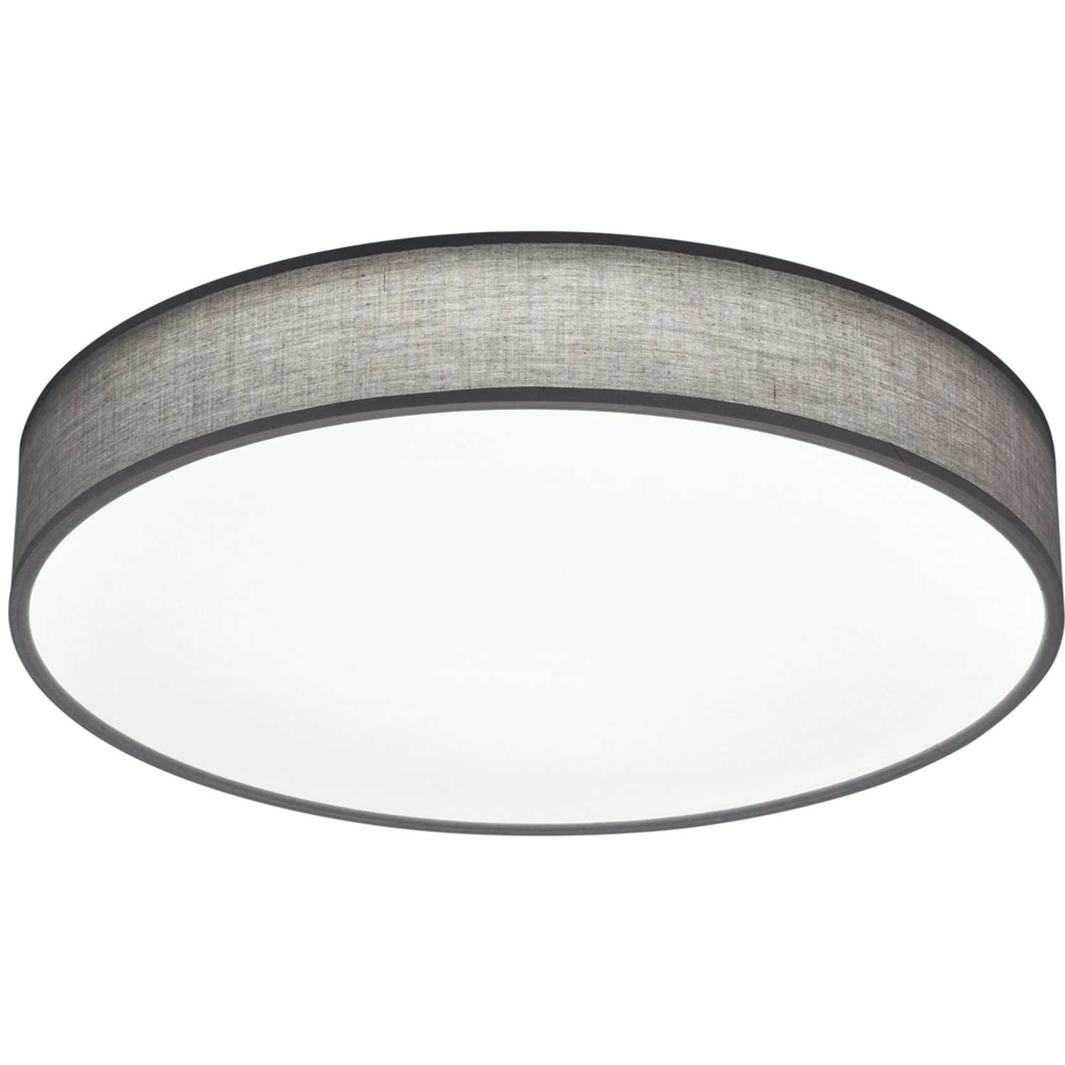 Trio LED Deckenleuchte Lugano Grau 100 mm x 600 mm x 600 mm von Trio