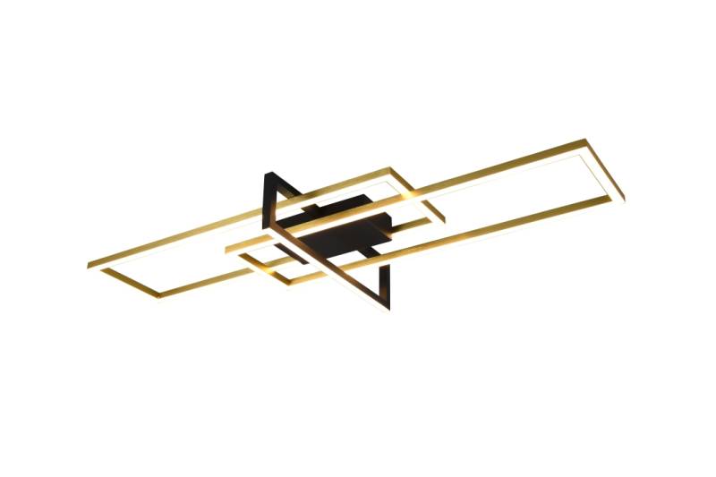 Trio LED-Deckenleuchte SALINAS 1-flammig in Farbe Messing matt von Trio