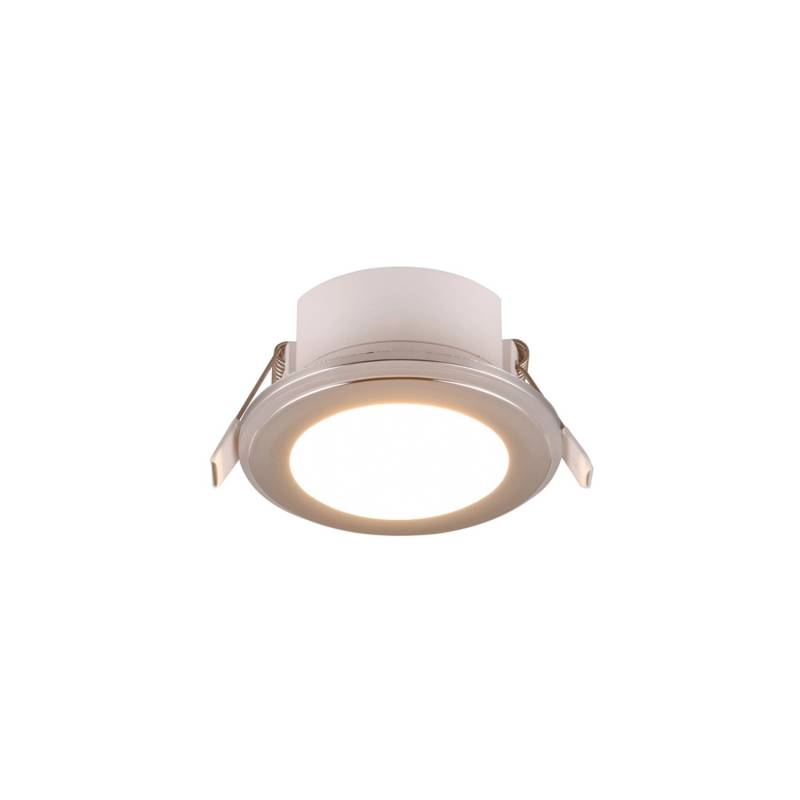 Trio LED-Einbauleuchten Argus 1-flammig Chrom Ø 8,2 cm von Trio