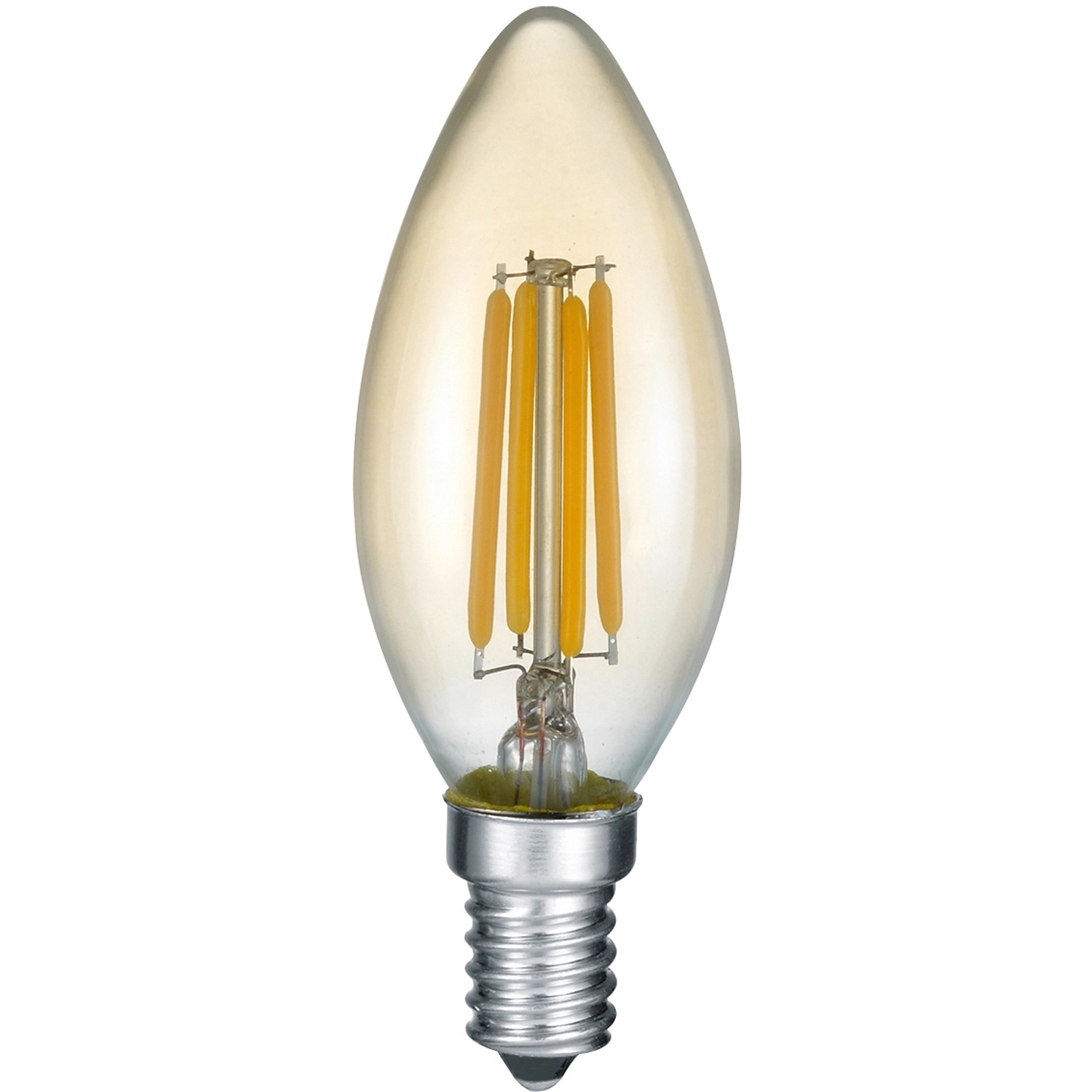 Trio LED-Leuchtmittel E14 Kerzenform 4 W Warmweiß 280 lm 9,8 x 3,5 cm (H x Ø) von Trio