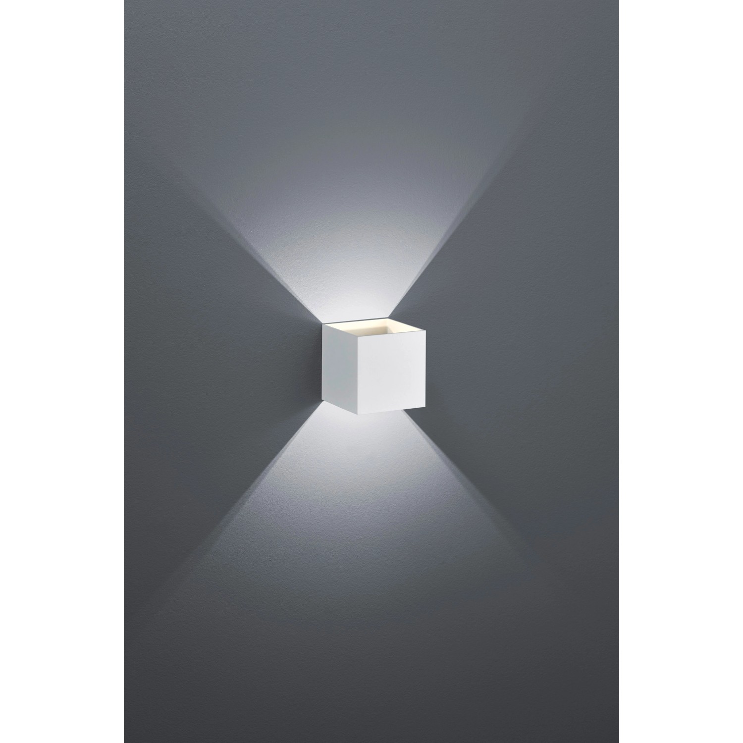 Trio LED-Wandlampe Louis Weiß matt 1-flammig 4,3 W von Trio