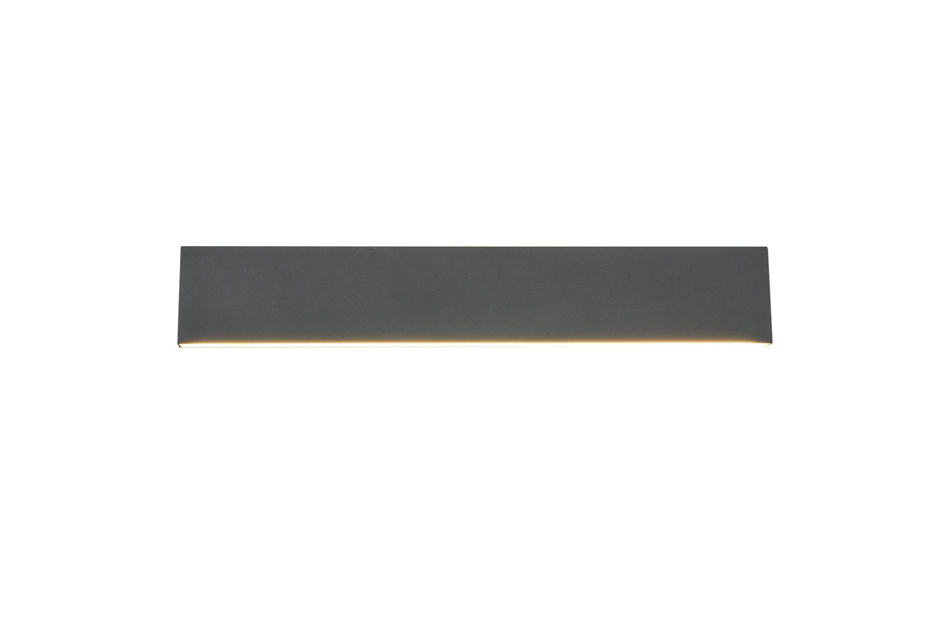 Trio LED-Wandleuchte CONCHA 2-flammig in Farbe anthrazit, Glas Acryl weiß Trio LED-Wandleuchte CONCHA 2-flammig in Farbe anthrazit, Glas Acryl weiß von Trio
