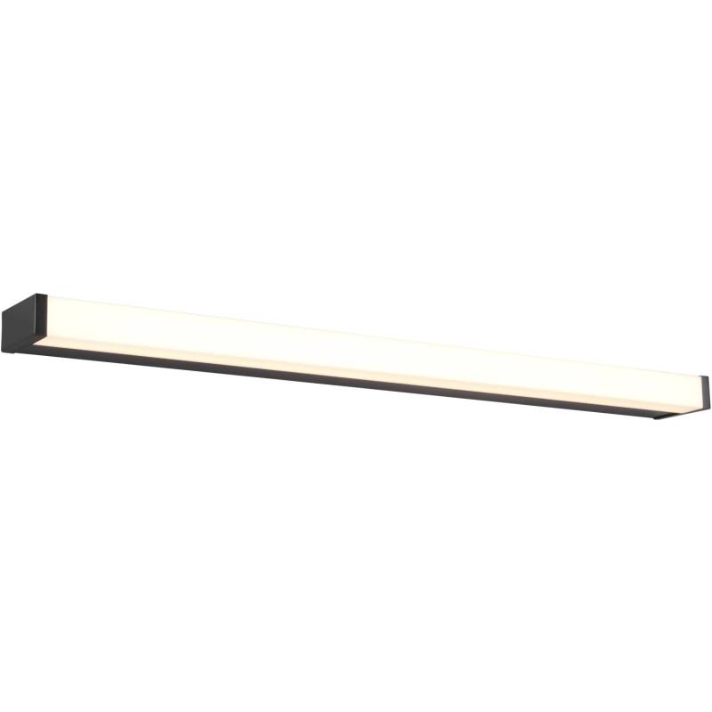 Trio LED-Wandleuchte Fabio 38 mm x 800 mm x 79 mm Schwarz Matt von Trio