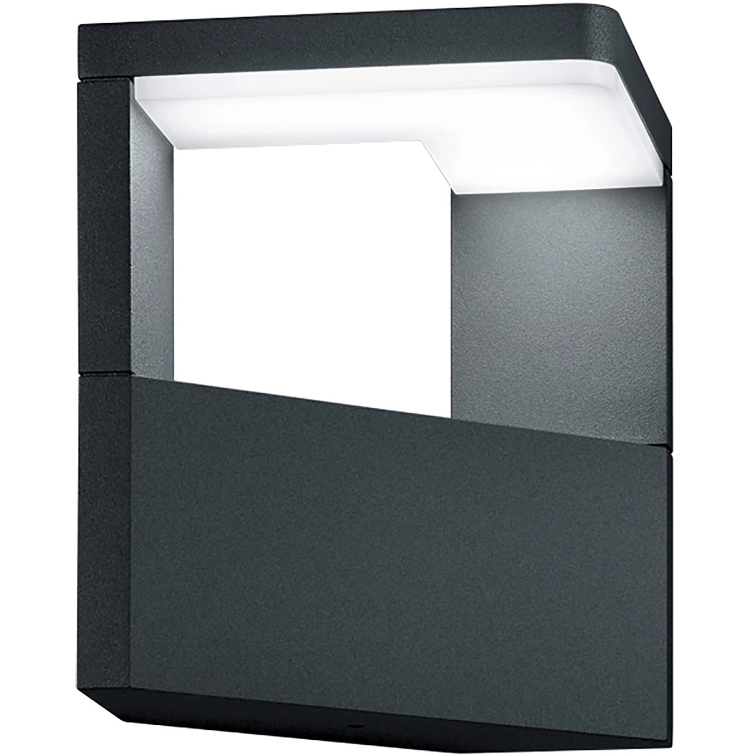 Trio LED-Wandleuchte Ganges 150 mm x 170 mm x 120 mm Anthrazit von Trio