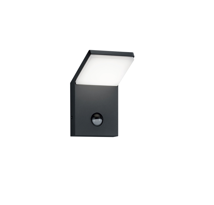 Trio LED-Wandleuchte PEARL 1-flammig in Farbe anthrazit, Aluminium weiß Trio LED-Wandleuchte PEARL 1-flammig in Farbe anthrazit, Aluminium weiß von Trio
