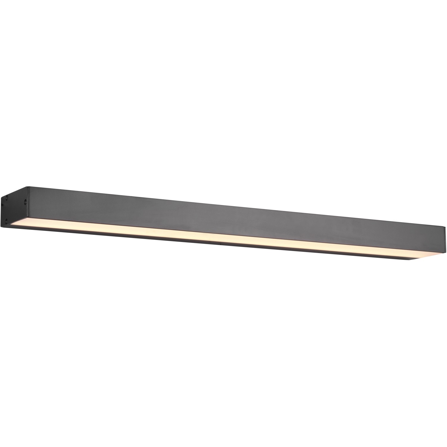 Trio LED-Wandleuchte Rocco 36 mm x 600 mm x 80 mm Schwarz Matt von Trio