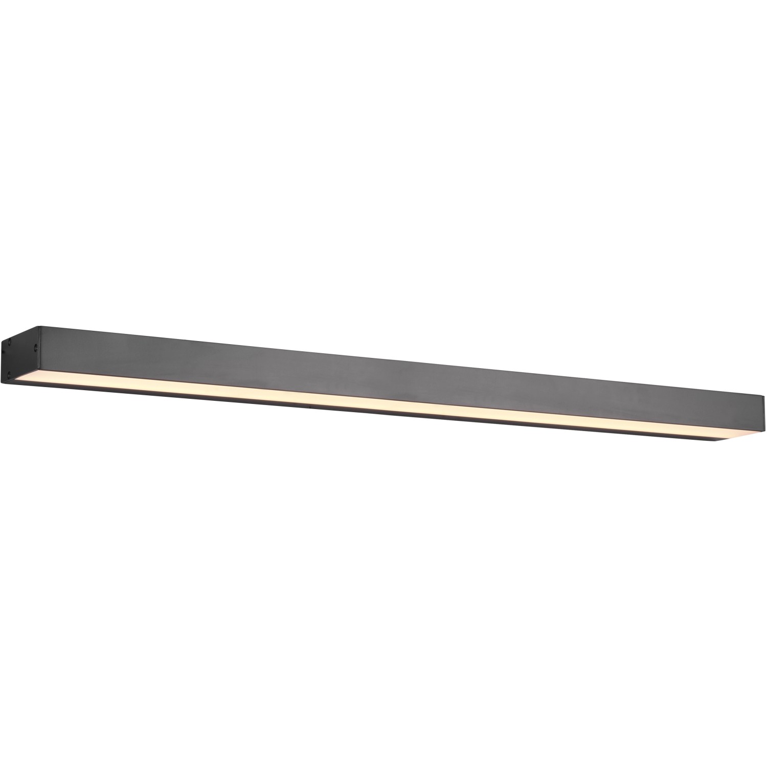 Trio LED-Wandleuchte Rocco 36 mm x 900 mm x 80 mm Schwarz Matt von Trio