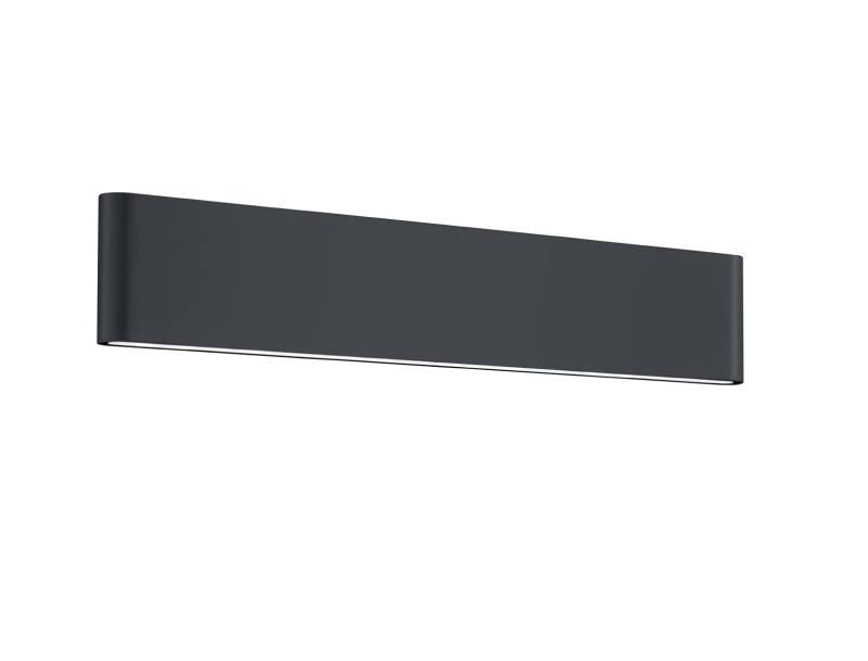 Trio LED-Wandleuchte THAMES II 2-flammig in Farbe anthrazit von Trio