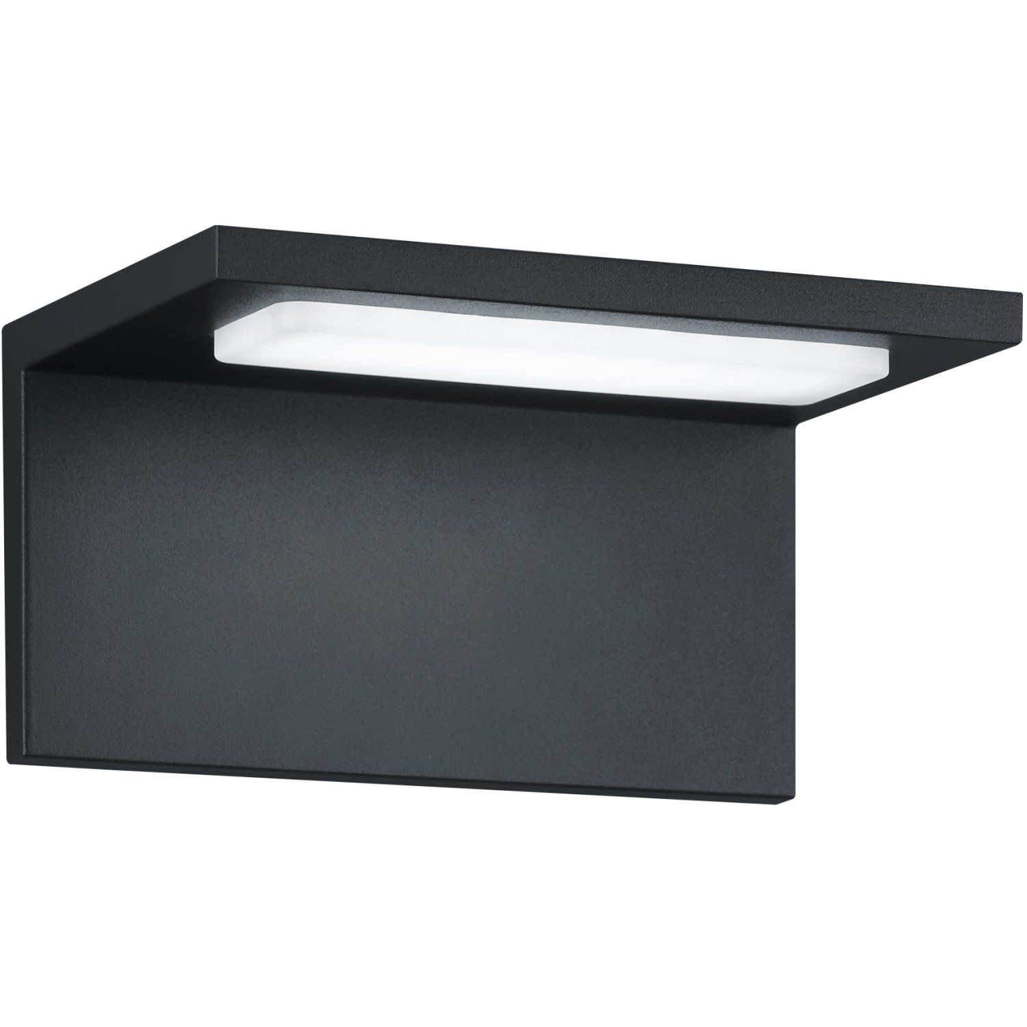 Trio LED-Wandleuchte Trave 85 mm x 170 mm x 130 mm Anthrazit von Trio