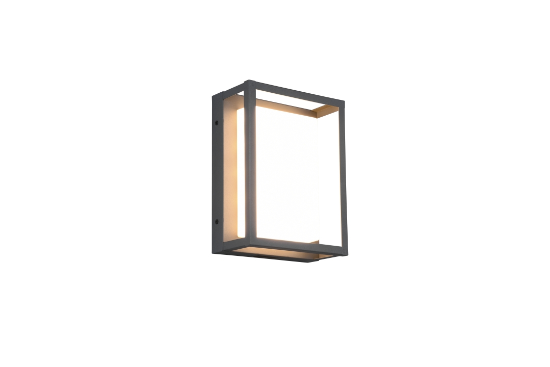 Trio LED-Wandleuchte WITHAM 1-flammig in Farbe anthrazit Trio LED-Wandleuchte WITHAM 1-flammig in Farbe anthrazit von Trio