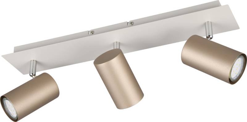 Trio Leuchten 3er Spot Marley GU10 coffee Metall von Trio