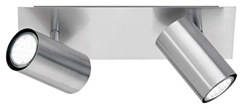 Trio Leuchten Balken in Nickel matt, Spotbalken 2-flammig, exklusiv 2xGU10, Länge: 30 cm 802400207 Trio Leuchten Balken in Nickel matt, Spotbalken 2-flammig, exklusiv 2xGU10, Länge: 30 cm 802400207 von Trio Leuchten