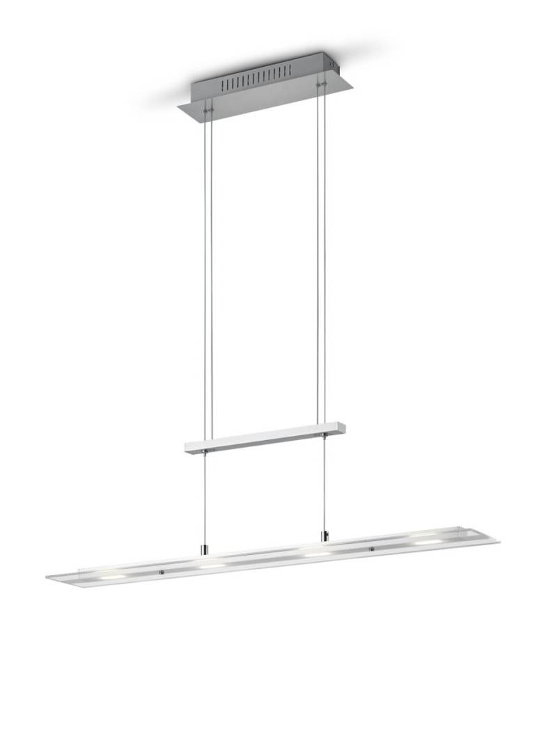 Trio Leuchten LED Pendelleuchte Milos 4x 5W nickel, Metall von Trio