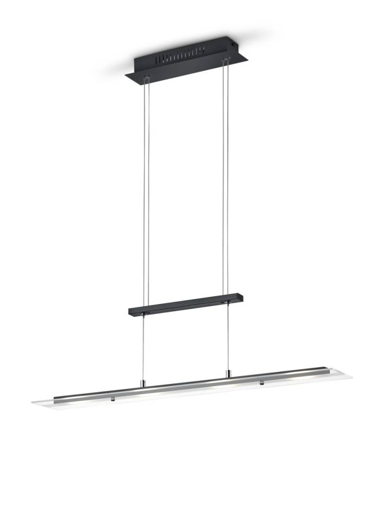Trio Leuchten LED Pendelleuchte Milos 4x5W schwarz, Metall von Trio