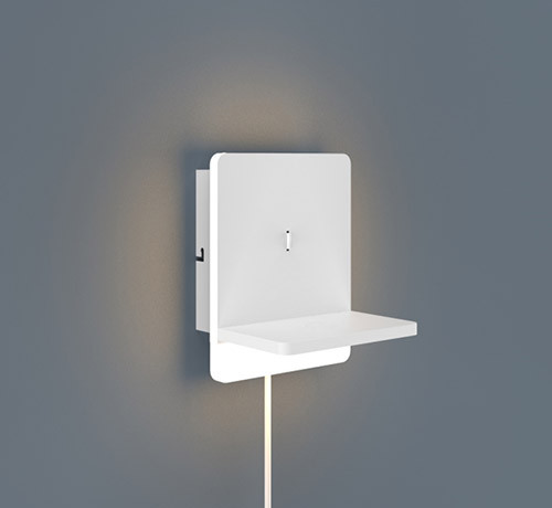 Trio Leuchten LED Wandleuchte Fairfield  9W warmweiß weiß von Trio