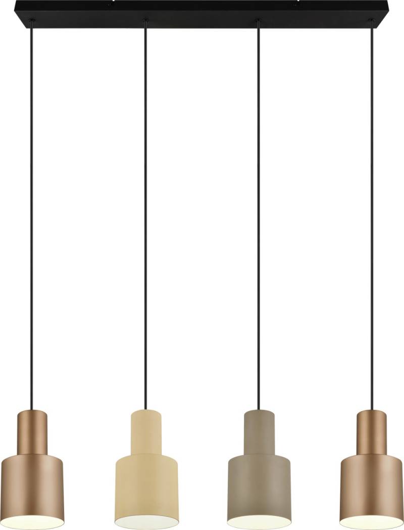 Trio Leuchten Pendelleuchte AGUDO Agudo E27 multicolor Metall von Trio
