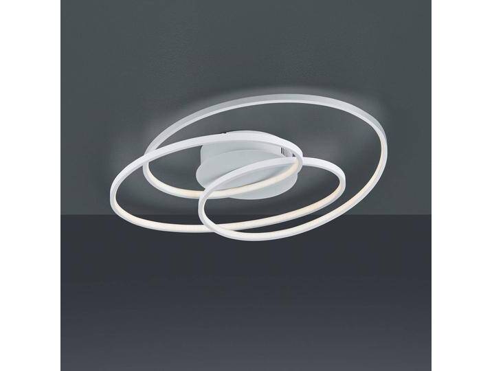 Trio Lighting LED Deckenlampe Gale, dimmbar, weiß / opal, für Wohn- / Esszimmer, Metall, Modern, LED Deckenleuchte von Trio