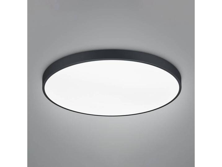 Trio Lighting LED Deckenlampe Waco, dimmbar, schwarz, für Wohn- / Esszimmer, Metall, LED Deckenleuchte von Trio