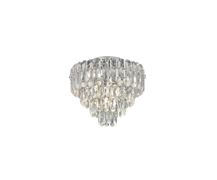 Trio Select Deckenleuchte MALIZIA 7-flammig in Farbe chrom, Kristallglas transparent klar Trio Select Deckenleuchte MALIZIA 7-flammig in Farbe chrom, Kristallglas transparent klar von Trio