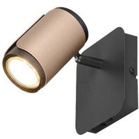 Trio Spot Gillan GU10 schwarz coffee von Trio