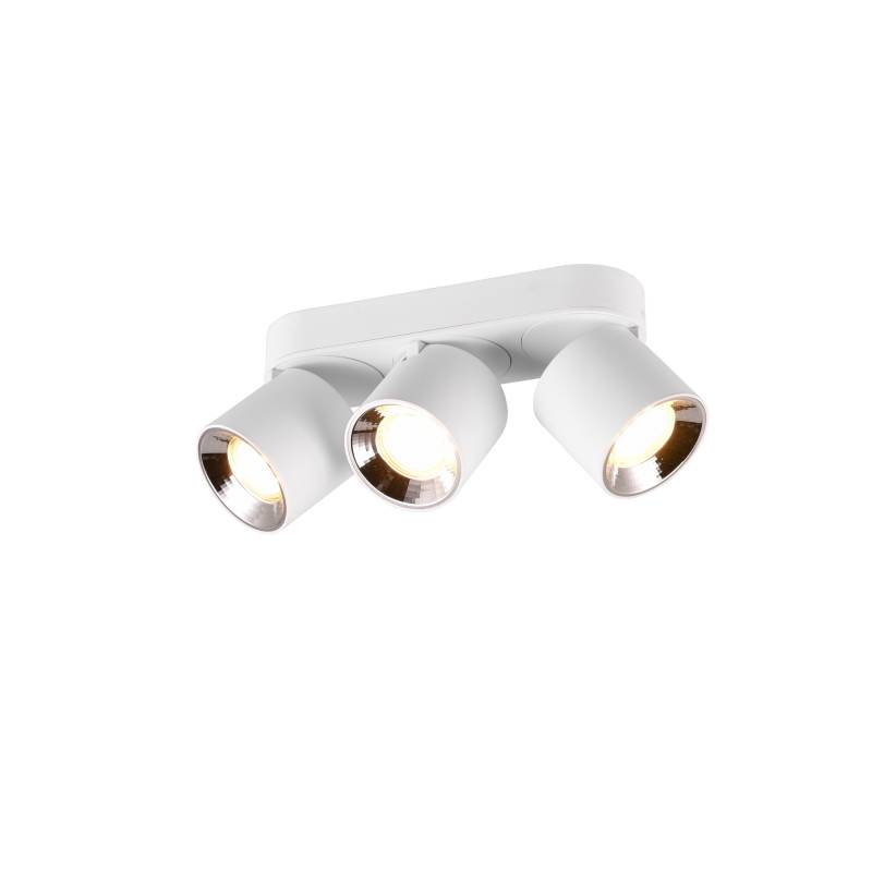 Reality Leuchten Spot 'Guayana' weiß 8,7 x 12 x 27,3 cm 3-flammig von Reality Leuchten