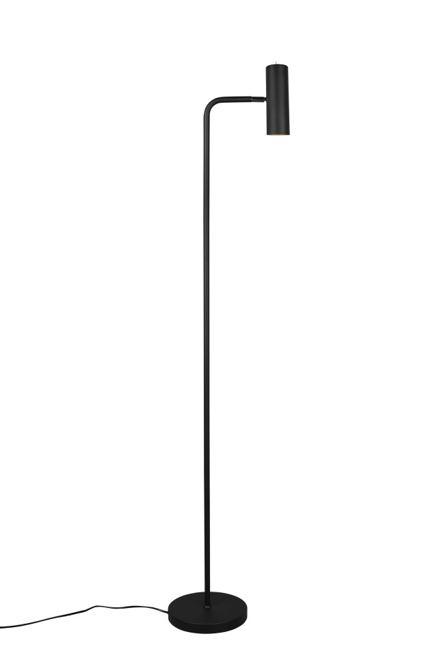 Trio Stehleuchte Marley schwarz mit Schalter von Trio