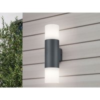 Außenwandleuchte hoosic Up-and-Down in Anthrazit, Höhe 33cm von TRIO LIGHTING