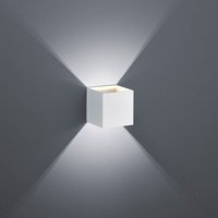 Led Wandleuchte Louis in Weiß-matt 4,3W 430lm - white - Trio von Trio