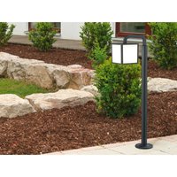 Led Wegeleuchte cubango in Anthrazit Höhe 100cm IP54 von Trio