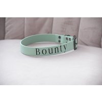 Verstellbares Biothane-Hundehalsband | Wunschname/Nummer Personalisierbar Wasserdicht & Pflegeleicht Verstellbares Biothane-Hundehalsband | Wunschname/Nummer Personalisierbar Wasserdicht & Pflegeleicht von TrioTails