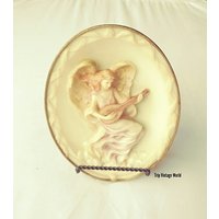 Vintage Seraphim Classics Lydia Engel Wandplakette - Himmel Auf Erden Serie von TripVintageWorld