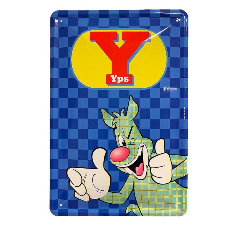 Triple-A-Toys Metallbild Yps Blechschild (20x30cm), Yps von Triple-A-Toys