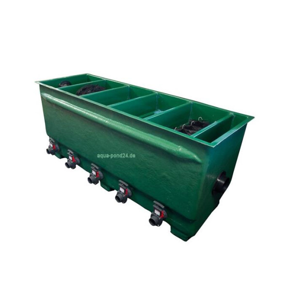 AL Reihenfilter 5 Kammern Komplett inkl. Filtermaterial AL Reihenfilter 5 Kammern Komplett inkl. Filtermaterial von Tripond