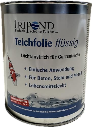 TRIPOND FLÜSSIGE TEICHFOLIE SCHWARZ 1 LITER TRIPOND FLÜSSIGE TEICHFOLIE SCHWARZ 1 LITER von Tripond