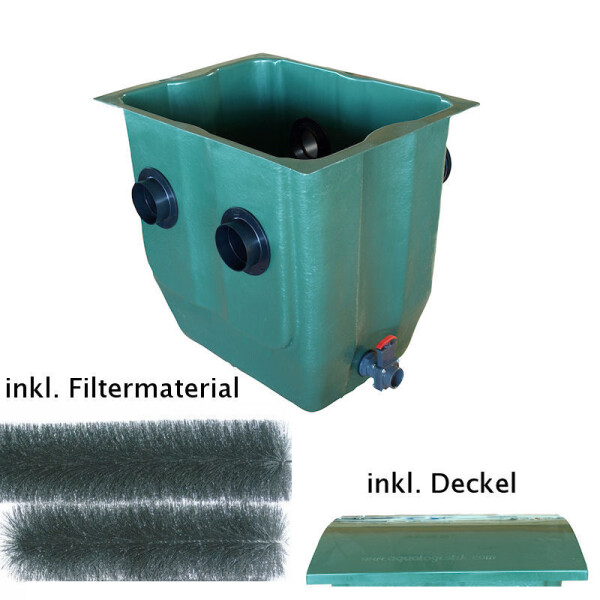 Tripond Modulfilter grün kompl. mit Füllpaket Filterbürsten Tripond Modulfilter grün kompl. mit Füllpaket Filterbürsten von Tripond