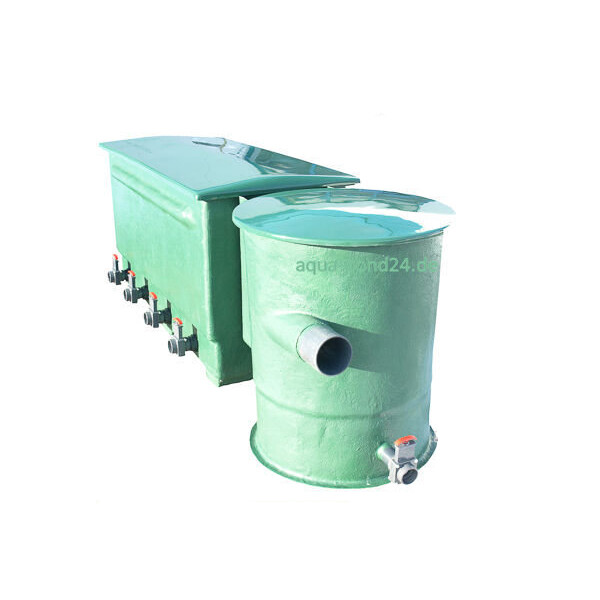 Tripond Teichfilter Reihen-Vortex 4 Kammern + Filtermaterial Tripond Teichfilter Reihen-Vortex 4 Kammern + Filtermaterial von Tripond