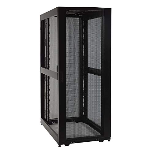 Tripp Lite SRX42UBDPWDEXP Tiefes und breites 42-HE-Server-Rack, Euro-Serie – 1200 mm Tiefe, 800 mm Breite, ohne Türen und Seitenverkleidungen von Tripp Lite