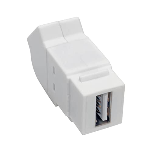 Tripp Lite u060–000-kpa-wh USB 2.0 Panel Mount Kupplung Keystone Jack weiß F/F abgewinkelt Tripp Lite u060–000-kpa-wh USB 2.0 Panel Mount Kupplung Keystone Jack weiß F/F abgewinkelt von Tripp Lite