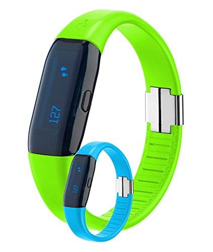 Trisa Electronics 1882.0300 Schrittzähler 3D Activity Tracker, grün/blau von Trisa Electronics