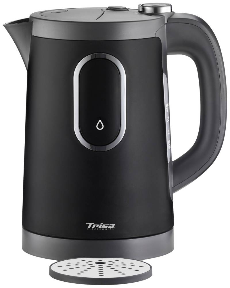 Trisa 2 In1 Perfect Cup Sw Wasserkocher Schwarz Teekocher Warmehaltefunktion B-Ware von Trisa